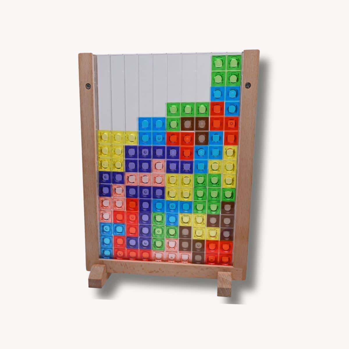 Universal - Jeu de puzzle en bois casse-tête Tetris Magic Brain Teaser Jeu  de puzzle cadeau pour la fête des enfants - Animaux - Rue du Commerce