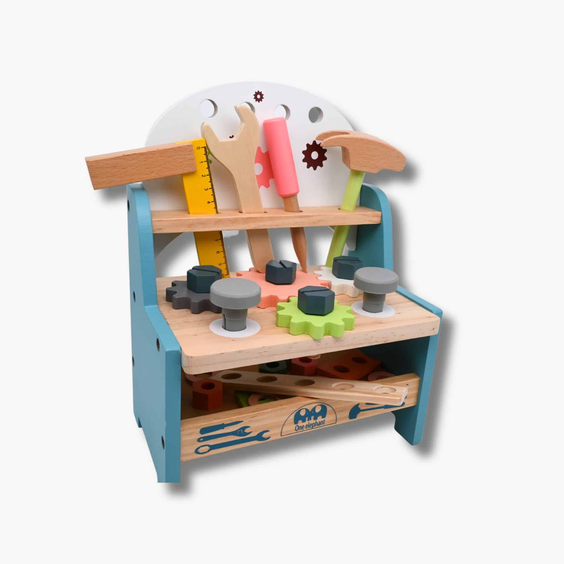 Jeu Montessori en bois La Ferme - CreativPad